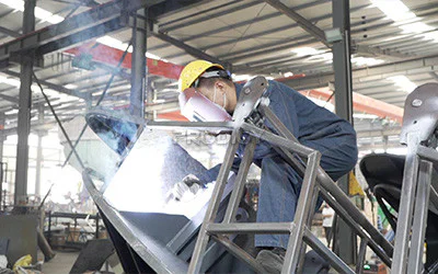 Prodigy Pirate Ship ride welding