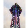 25M drop tower ride factory