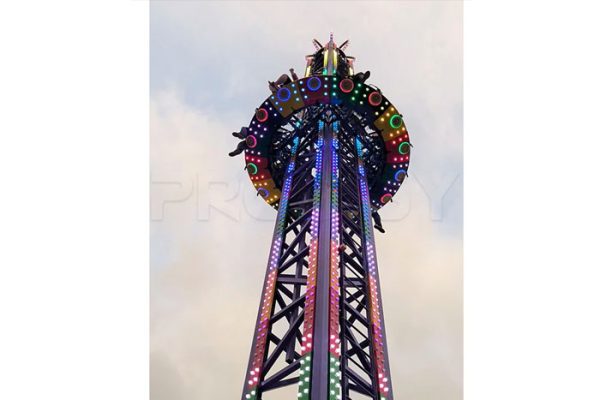 25M drop tower ride factory