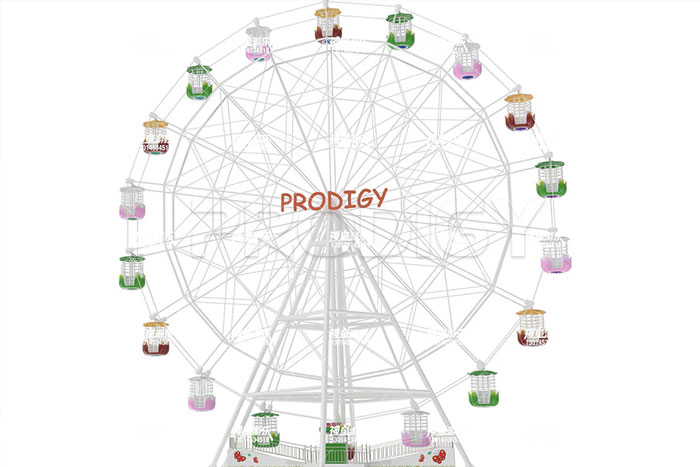 30M Flower Basket Ferris Wheel supplier