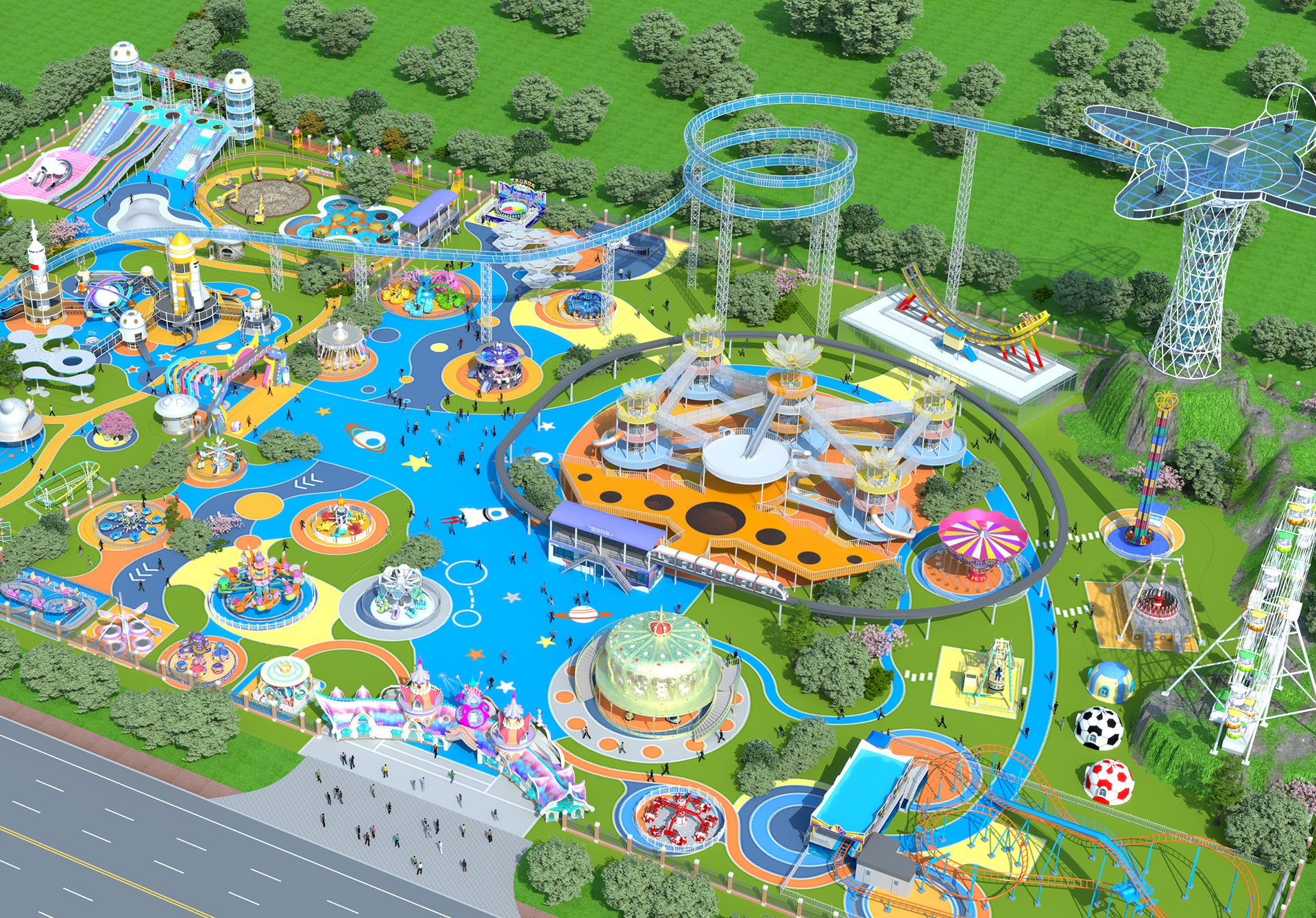 best Amusement park rides