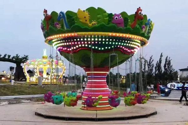 Dinosaur swing chair