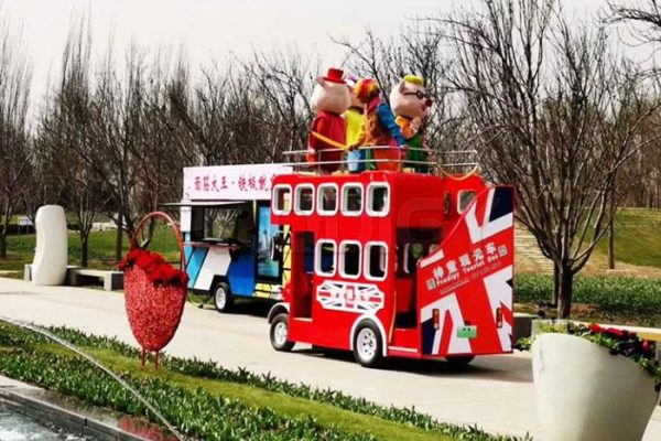Double Decker Sightseeing Bus Amusement Ride Double Decker Sightseeing Bus Amusement Ride