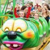 Fruit Worm Roller Coaster amusement ride