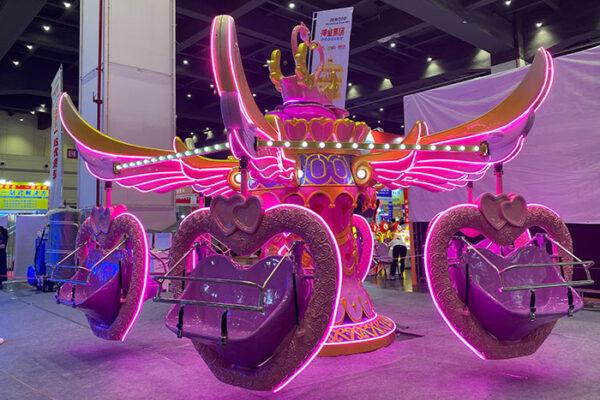 Love-themed-Music-Flying-Chair-Amusement-Equipment-manufacture Love themed Music Flying Chair Amusement Equipment manufacture