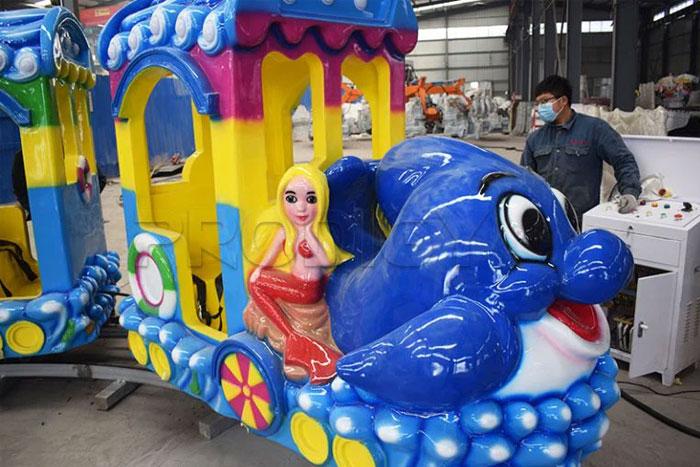 Ocean Track Train Amusement Ride