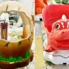 Jurassic Roller Coaster Amusement Ride