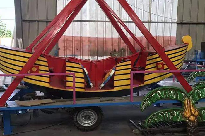Towed Pirate Ship Amusement ride