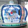 ice snow carousel amusement ride
