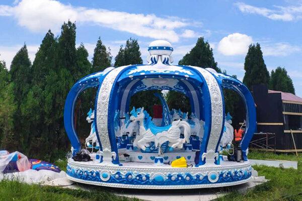 ice snow carousel amusement rides