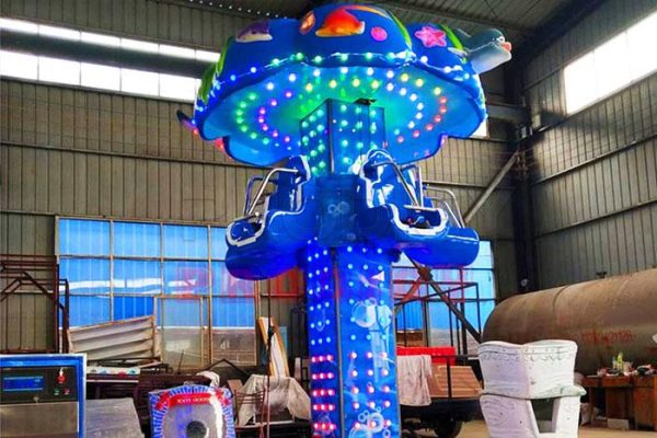 kids mini sky drop tower ride supplier