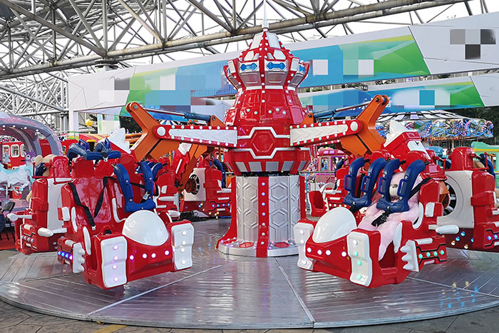 space team amusement ride
