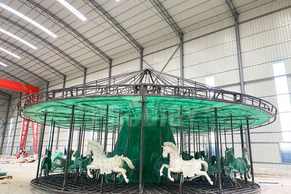 24 seat European Style Luxury Carousel structure 24 seat European Style Luxury Carousel structure