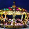26 seat crown carousel at night