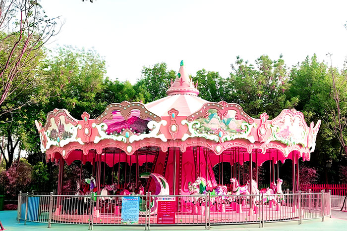 36 seat European Style Luxury Carousel for sale