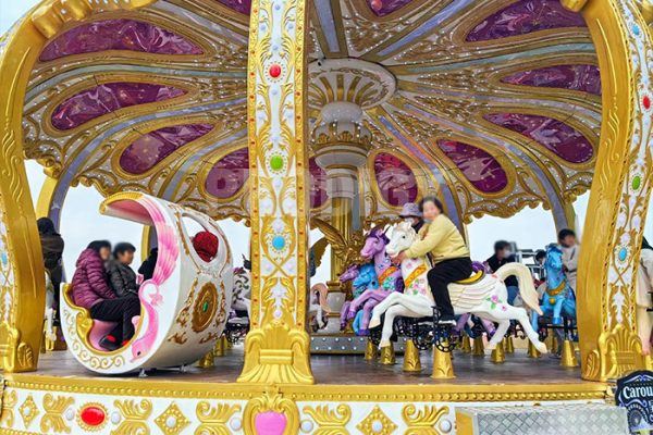 52 seat crown carousel manufacturer Prodigy 52 seat crown carousel manufacturer Prodigy