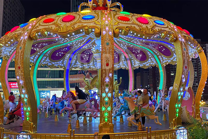 52 seat crown carousel manufacturer