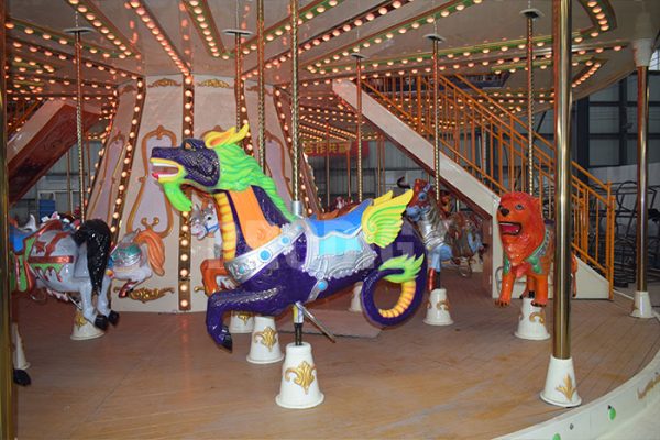 68 seat double decker carousel horse 68 seat double decker carousel horse