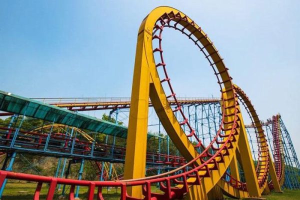 Roller-Coaster-for-Sale-3 Four Loops Roller Coaster amusement rides
