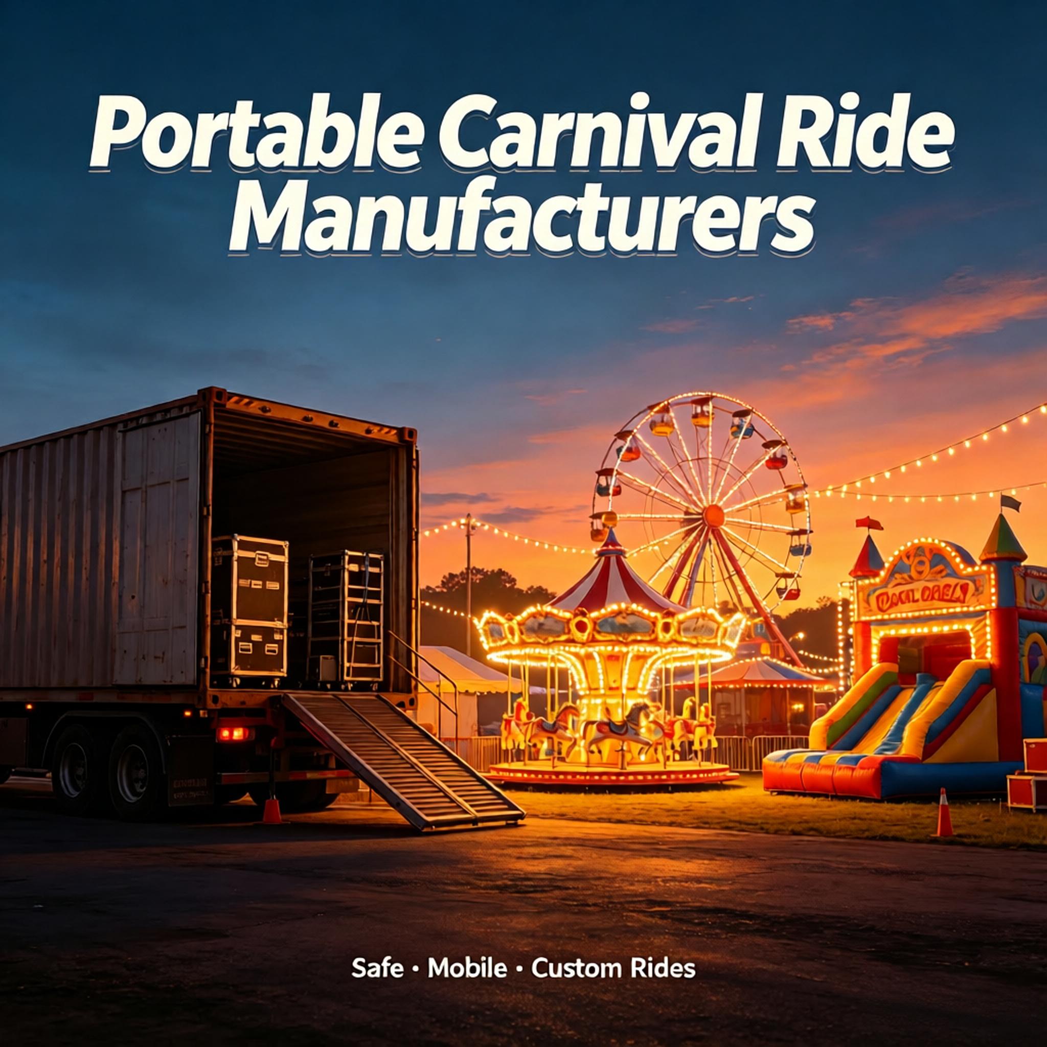 Portable Carnival Ride Manufacturers
