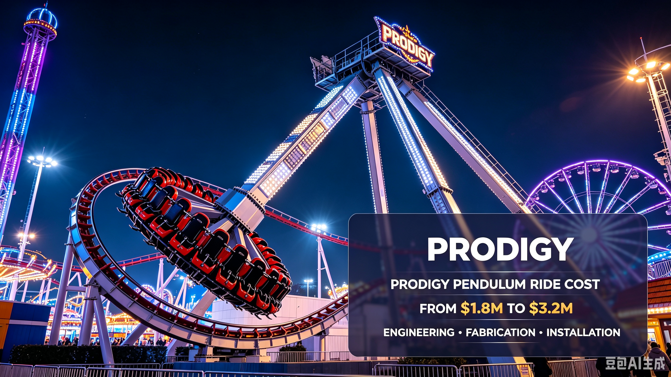pendulum rides cost