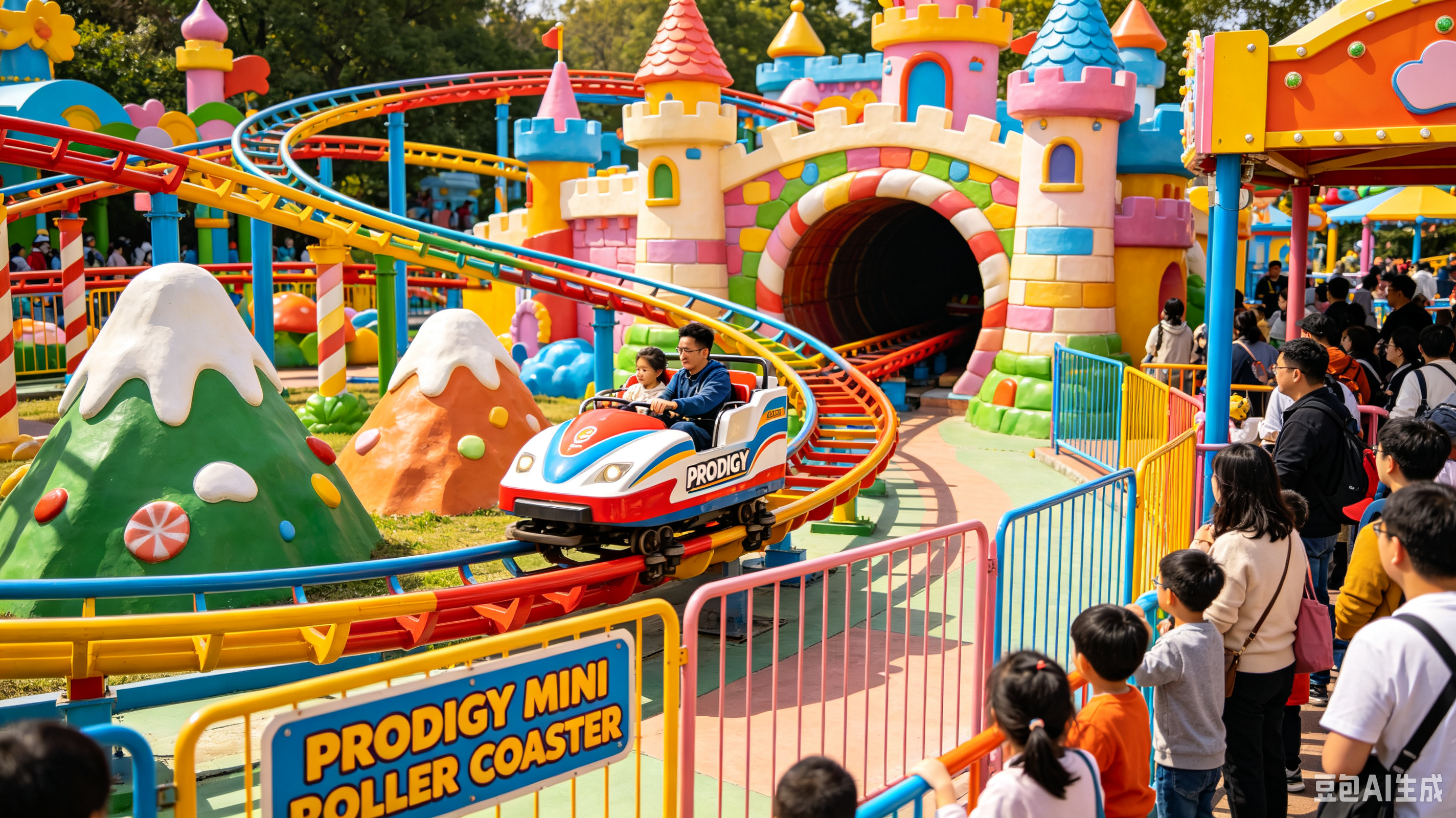 Mini roller coaster